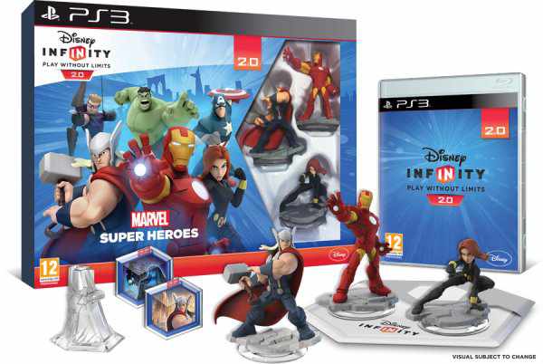 Disney Infinity 20 Marvel Super Heroes Starter Pack Ps3